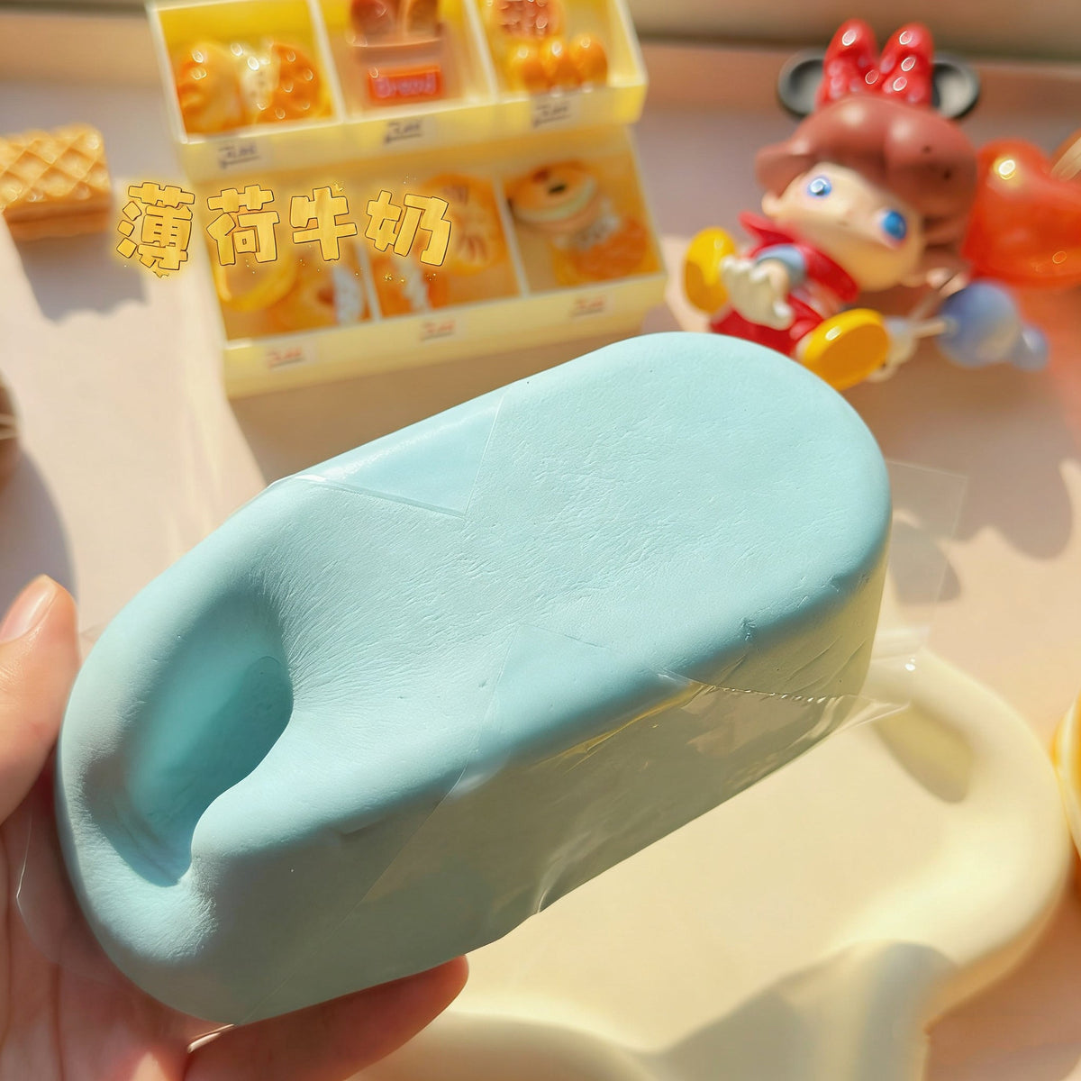 Mellow Cotton Bread Slow Rising Squishy Stress Relief Decompression Toy