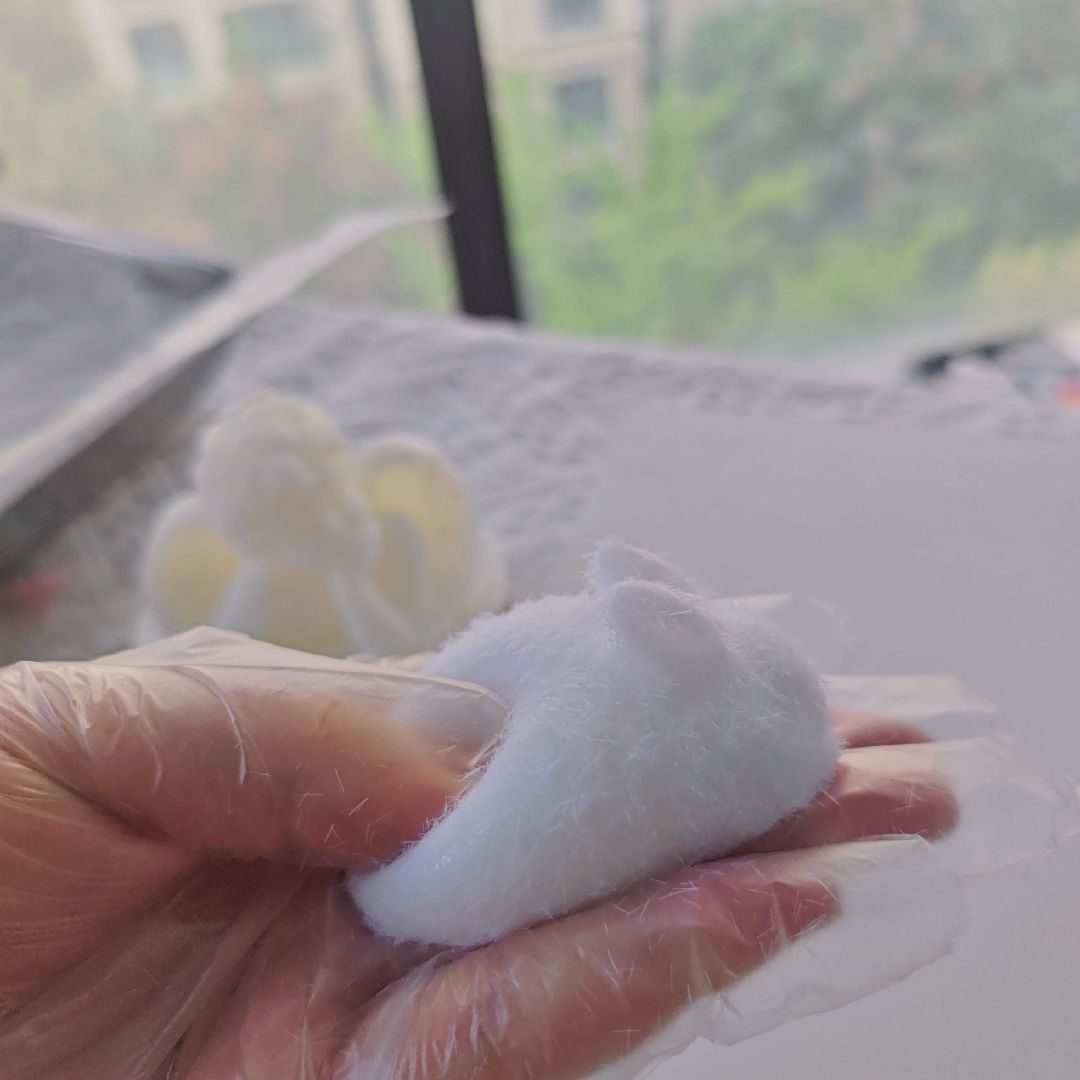 2pcs Handmade Rabbit Bunny Taba Squishy Toy