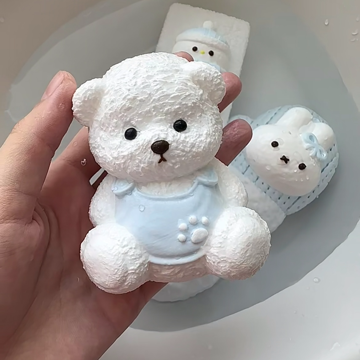 Blue Season Bear Series Squishy Stress Relief Decompression Toy
