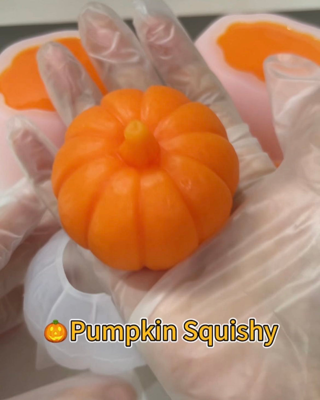 Halloween Pumpkin Squishy Stress Relief Decompression Toy