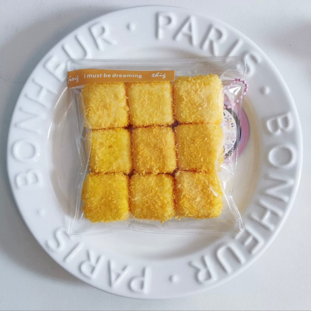 9pcs Crispy Mini Cube Taba Squishy Toy