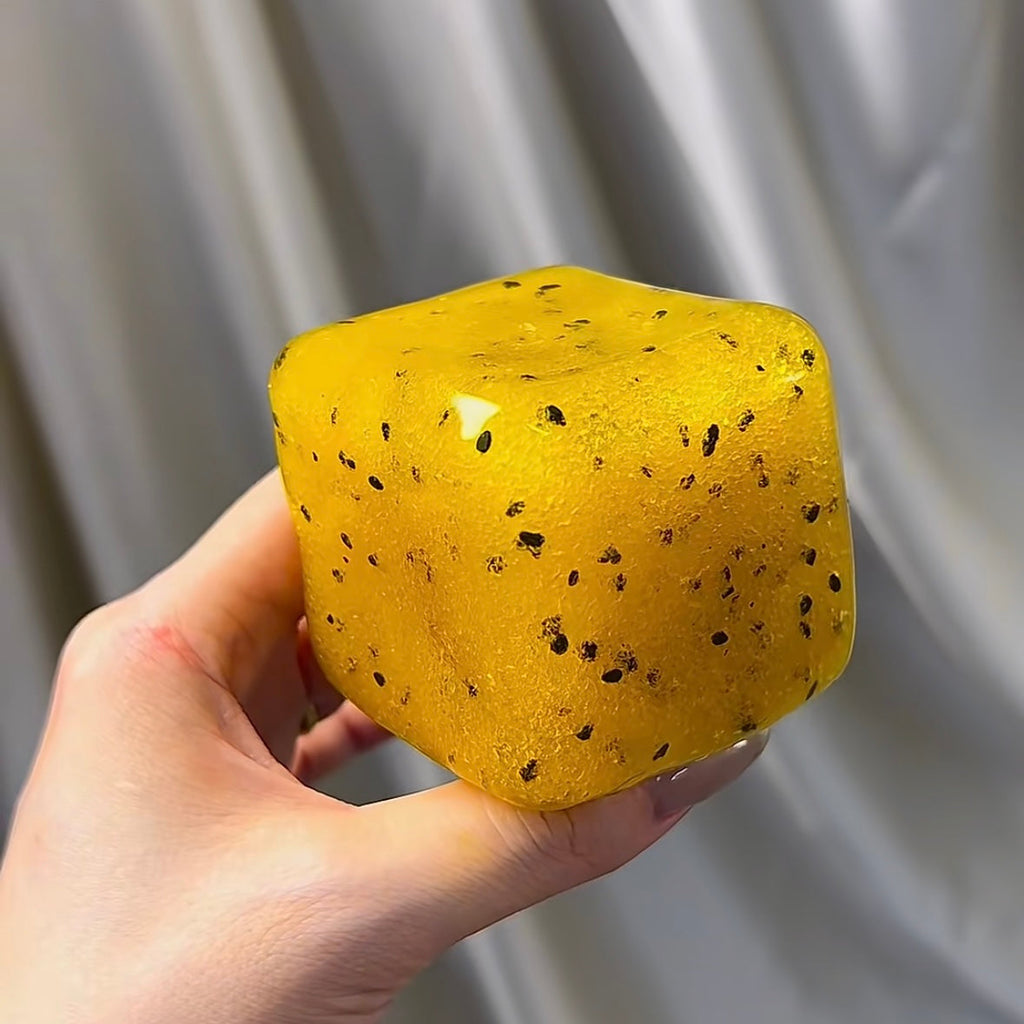 Handmade Crisp Satisfying Sound Square Stress Ball