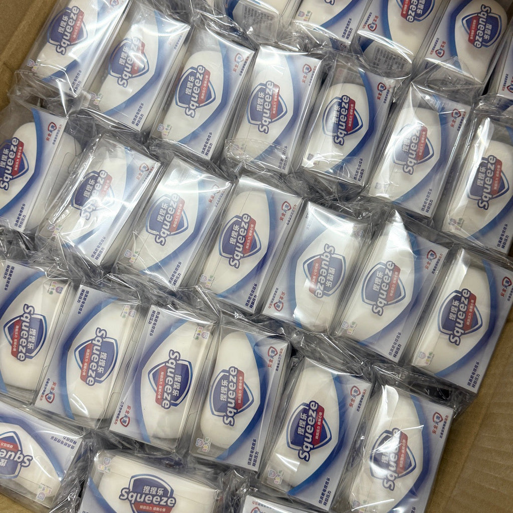 Crunchy Soap Shape Bead & Clay Base Handmade Stress Balls