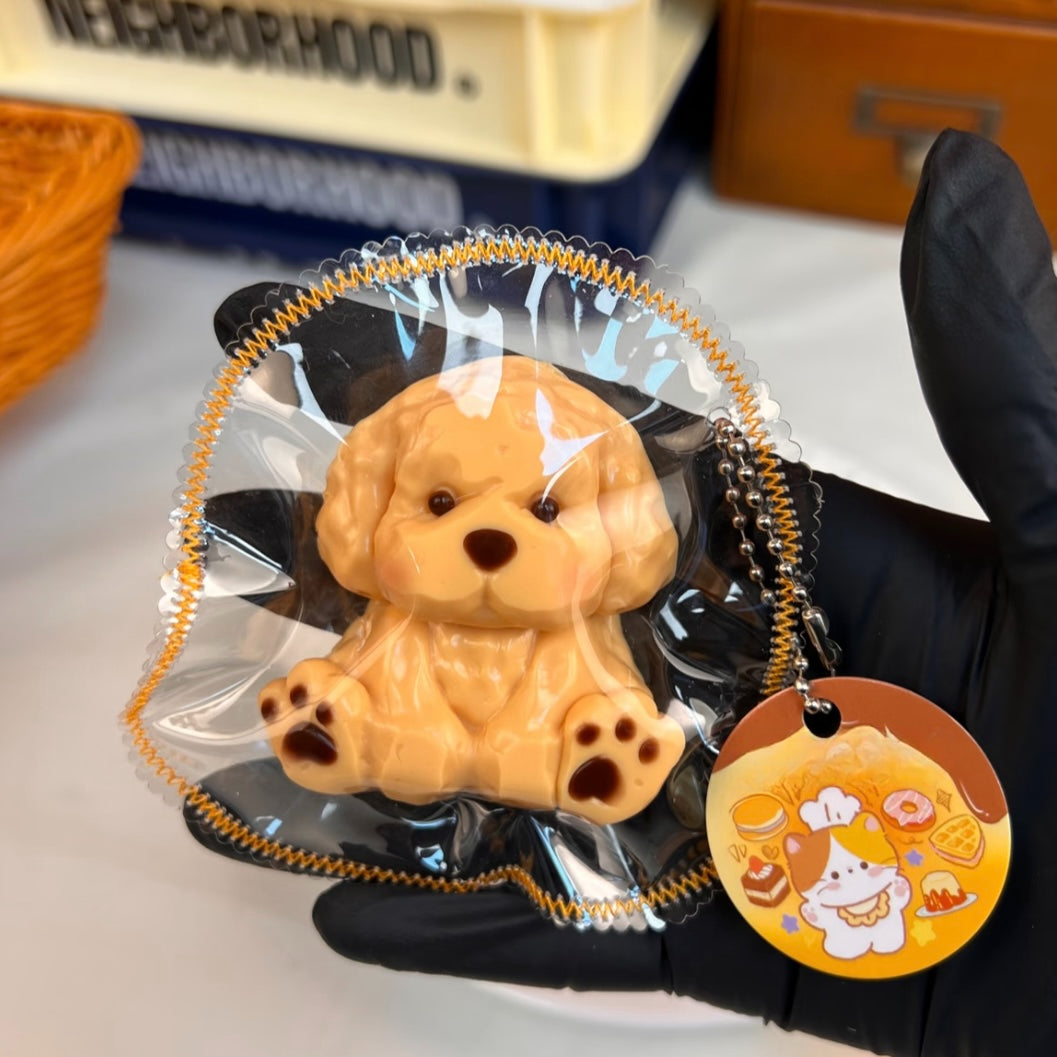 Handmade Golden Retriever Taba Squishy Toy