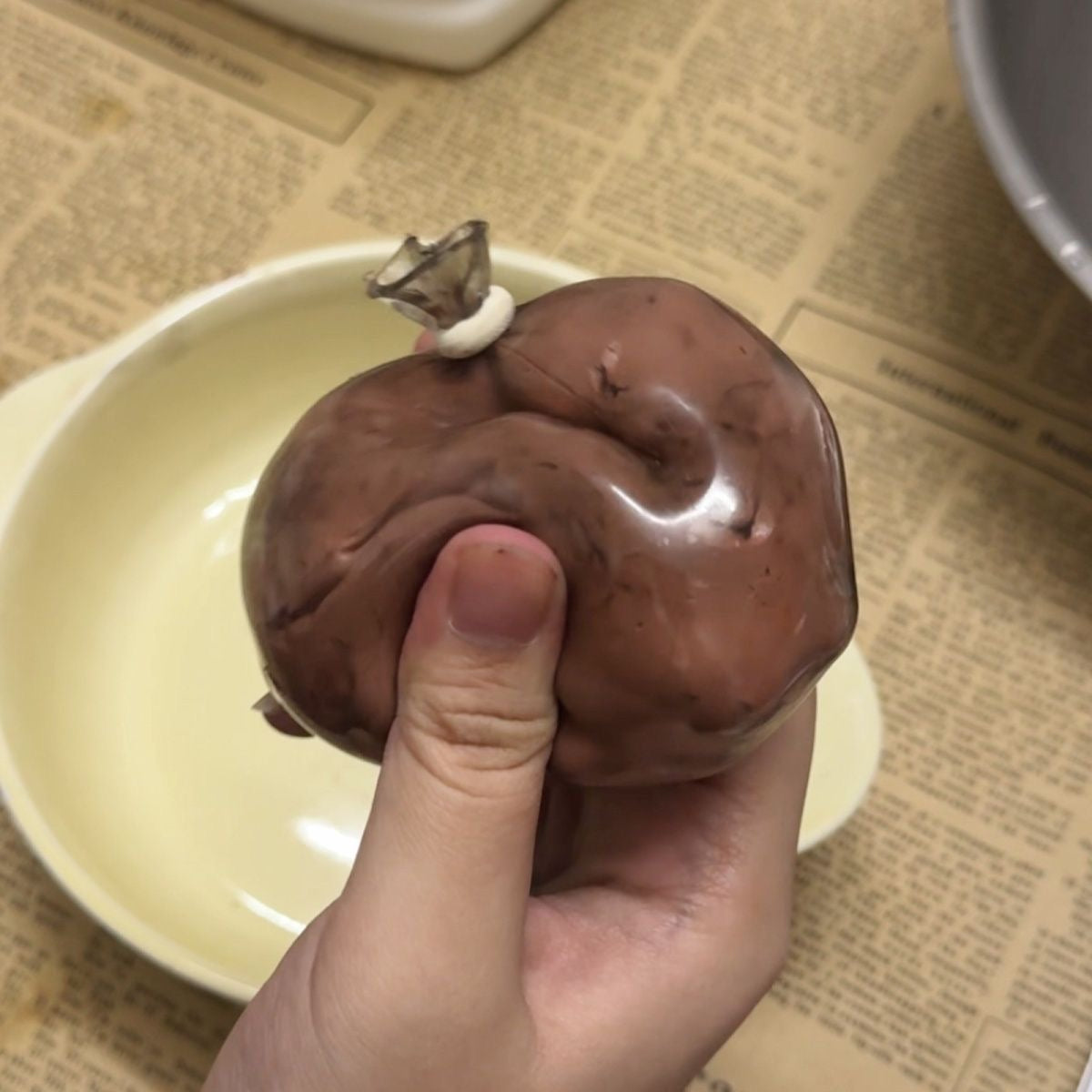 Chocolate Handmade Stress Balls
