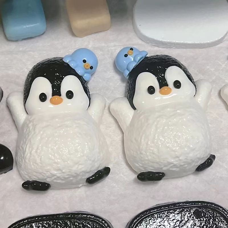 Penguin Mold Silicone Squishy Mold