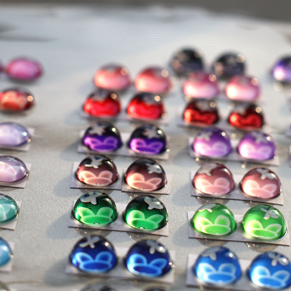 70pcs Artificial  Eyes for Squishy Dolls Yarn Art Sweater