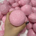 Crunchy Strawberry Pie Stress Ball Squishy Bead & Clay Base Stress Relief Decompression Toy