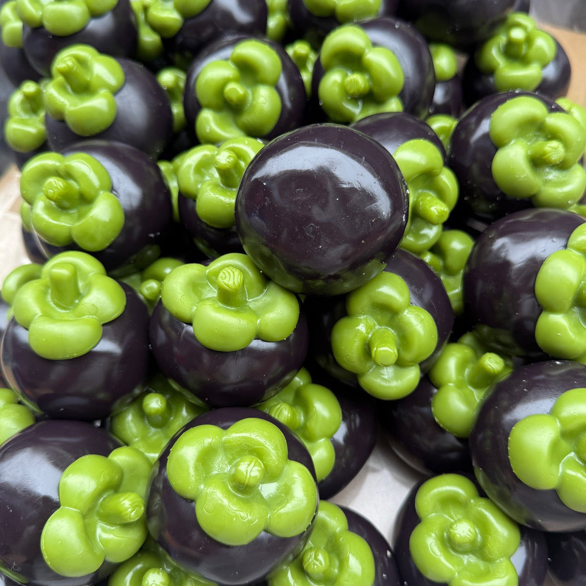 Crunchy Mangosteen Stress Ball Squishy Stress Relief Decompression Toy