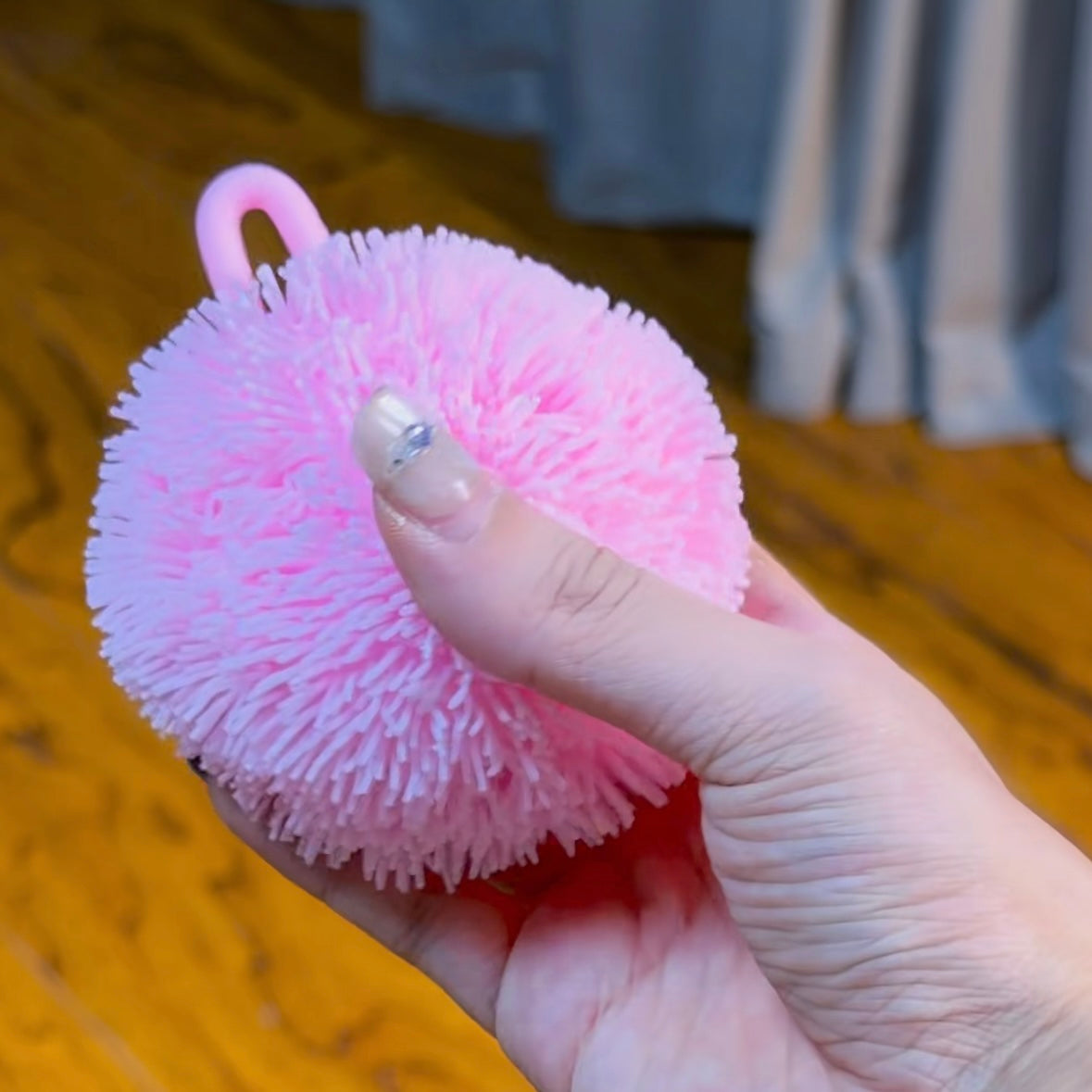 Crunchy / Crisp Satisfying Sound Fluffy Ball Handmade Stress Ball