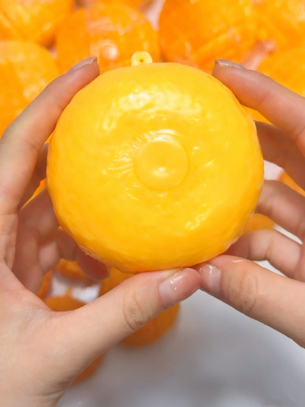 Stress Ball Melon Bread Squishy Stress Relief Decompression Toy