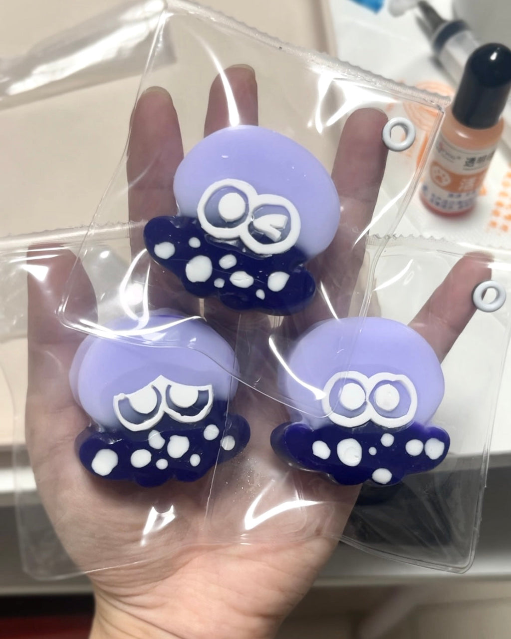3 Pcs Splatoon Squishy Stress Relief Decompression Toy