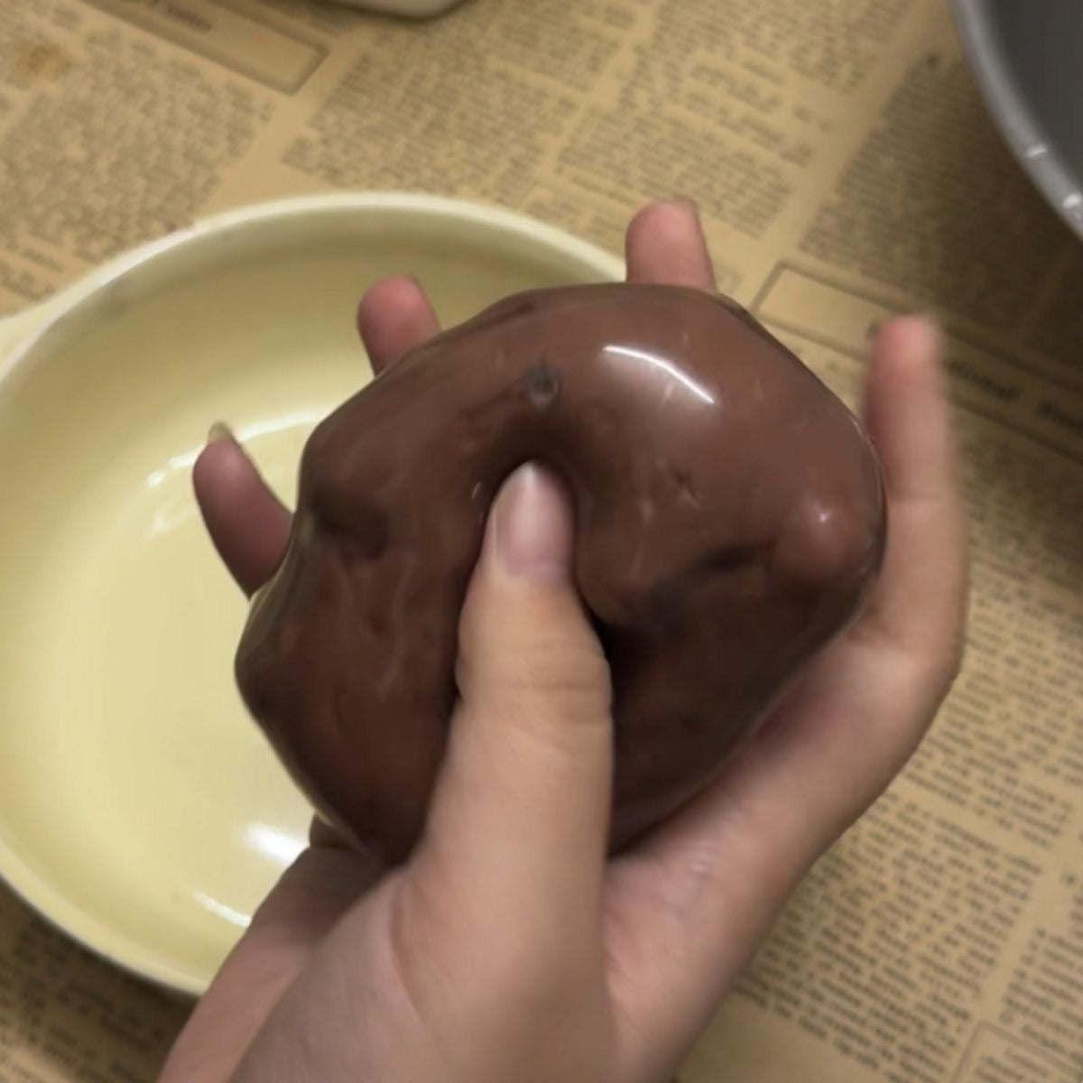 Chocolate Handmade Stress Balls