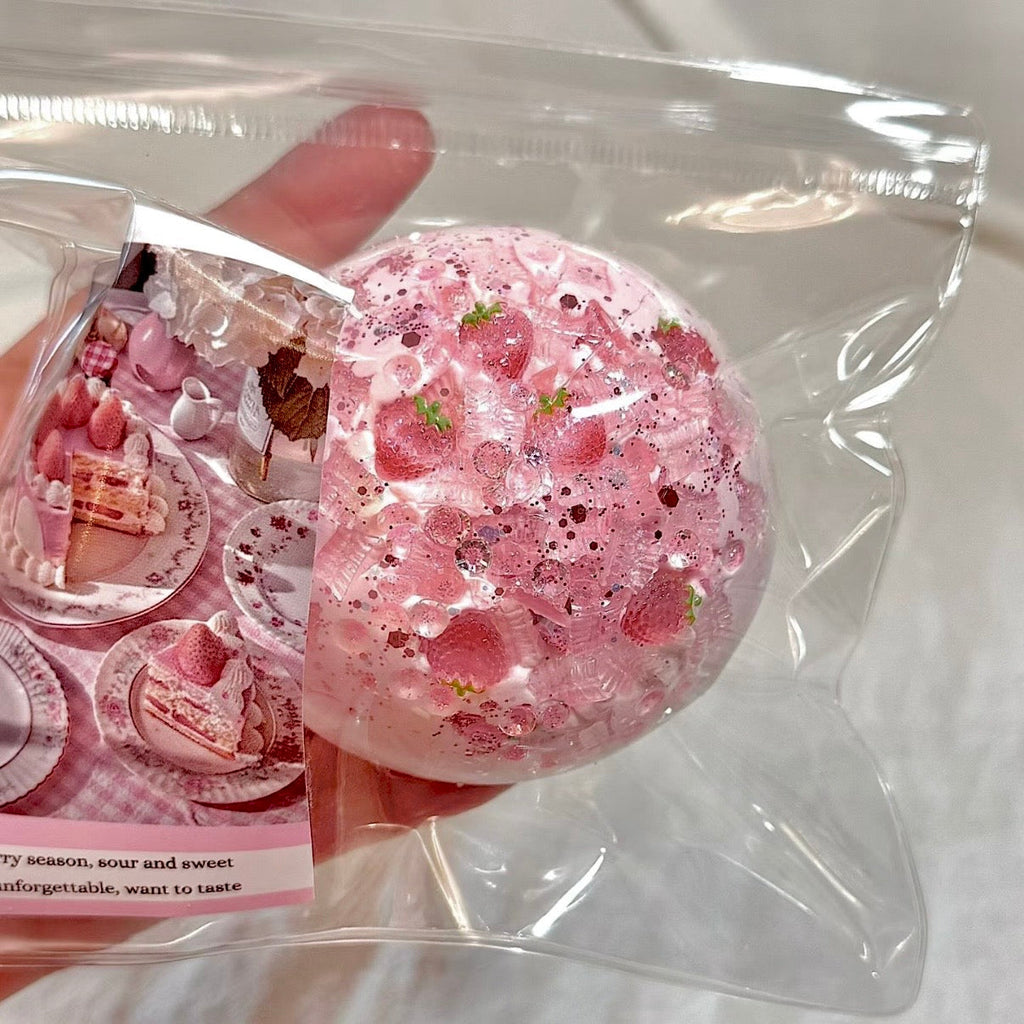 Crunchy Floral Stress Ball Squishy Toy