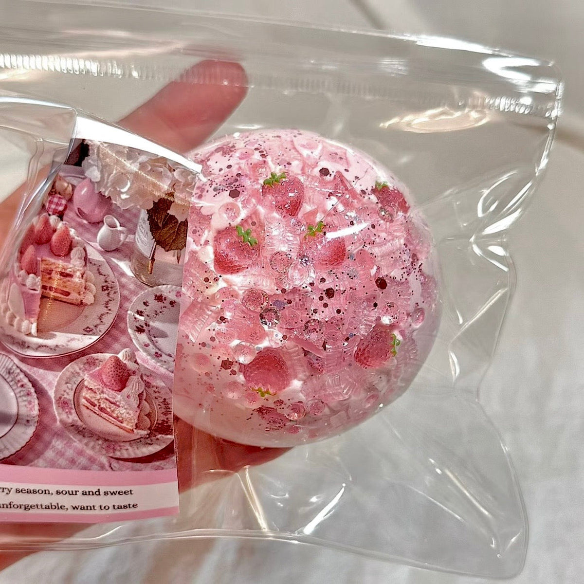 Crunchy Floral Stress Ball Squishy Toy