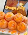 Orange Jelly Stress Ball Squishy Stress Relief Fidget Toy