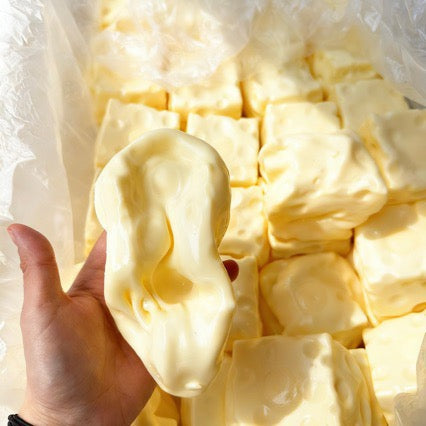 7cm Jumbo Cheese Stress Ball Skin w/ Plug