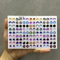 120pcs Artificial  Eyes for Squishy Dolls Yarn Art Sweater