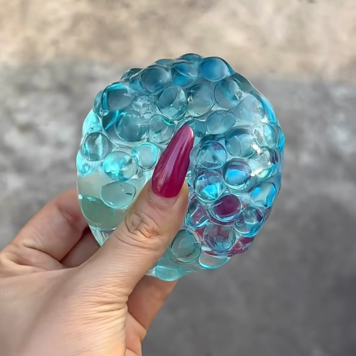 Bead & Vaseline Base Smoothie Stress Ball Squishy Stress Relief Decompression Toy