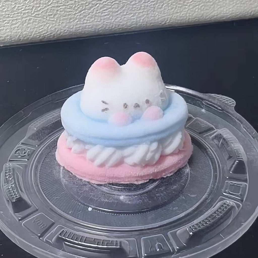 Handmade Silicone Cute Rabbit Bunny Stress Relief Squishy Toy