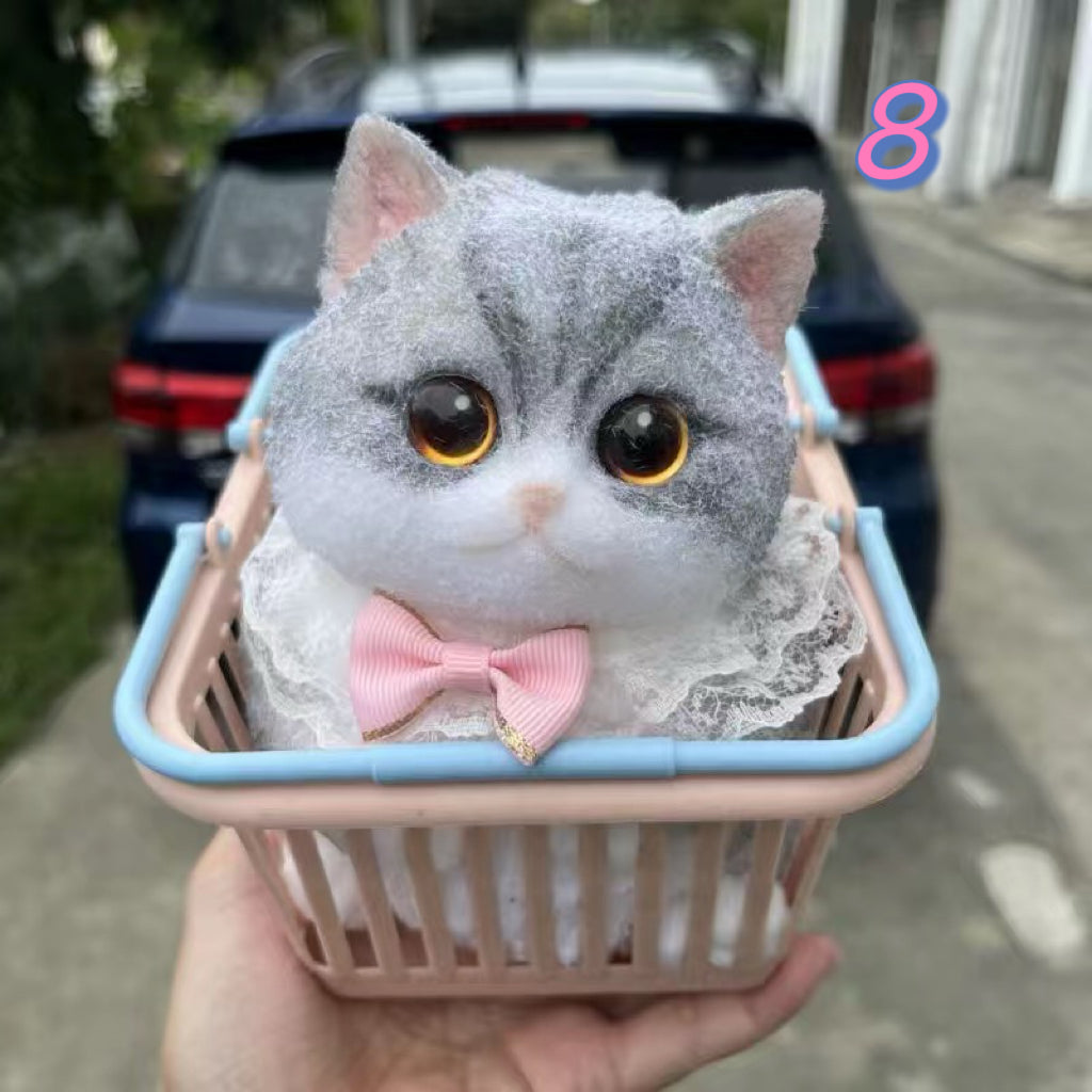 1000g Handmade Silicone Cats Stress Relief Taba Squishy Toy