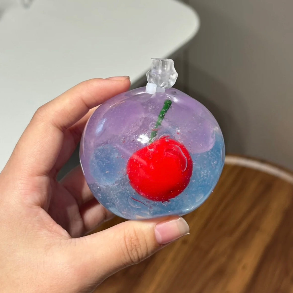 Fruit Hard Candy Stress Ball Squishy Stress Relief Decompression Toy