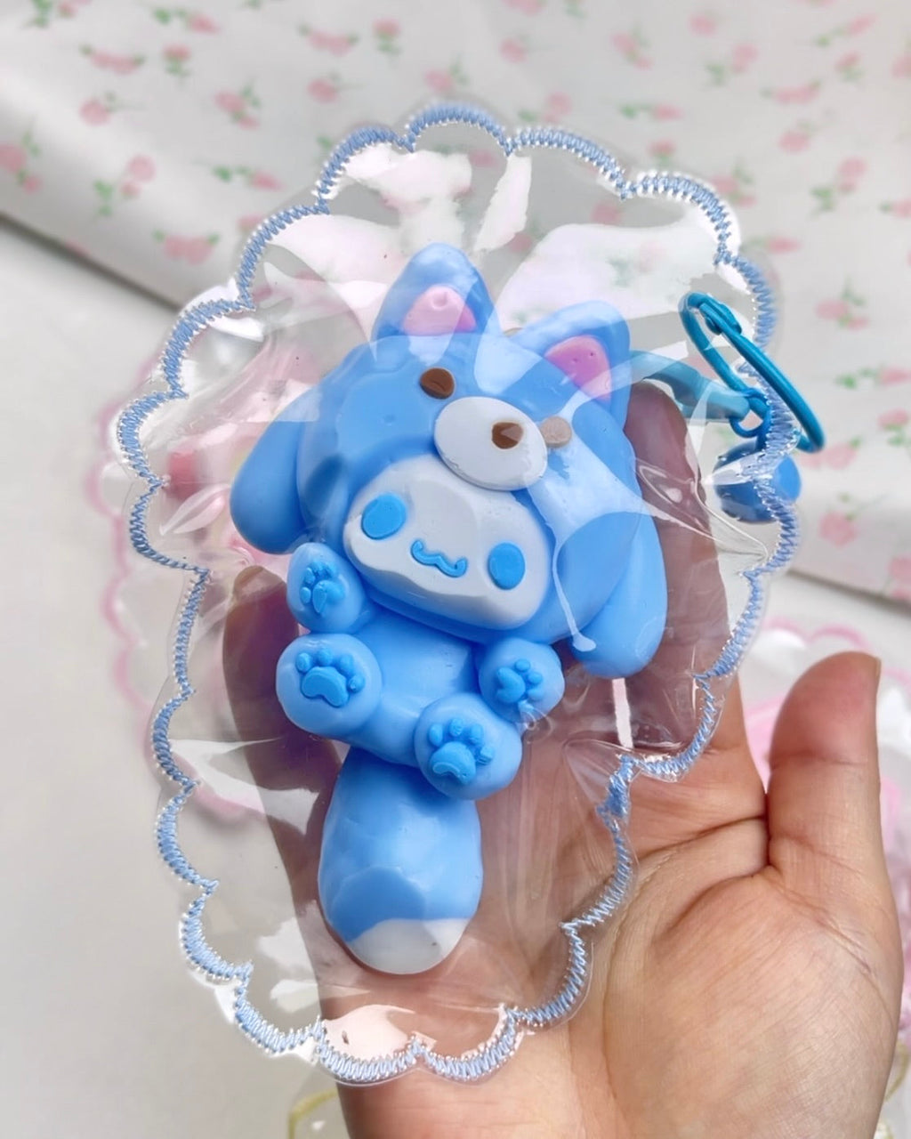 Big Tail Cartoon Suit Kuromi Kitty Squishy Stress Relief Decompression Toy