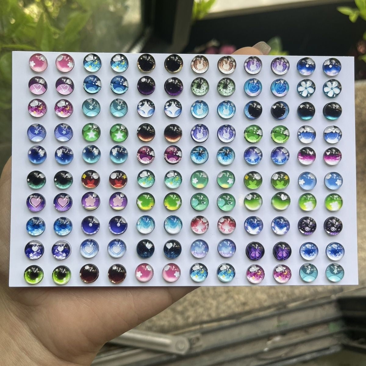 120pcs Artificial Eyes for Squishy Dolls Yarn Art Sweater