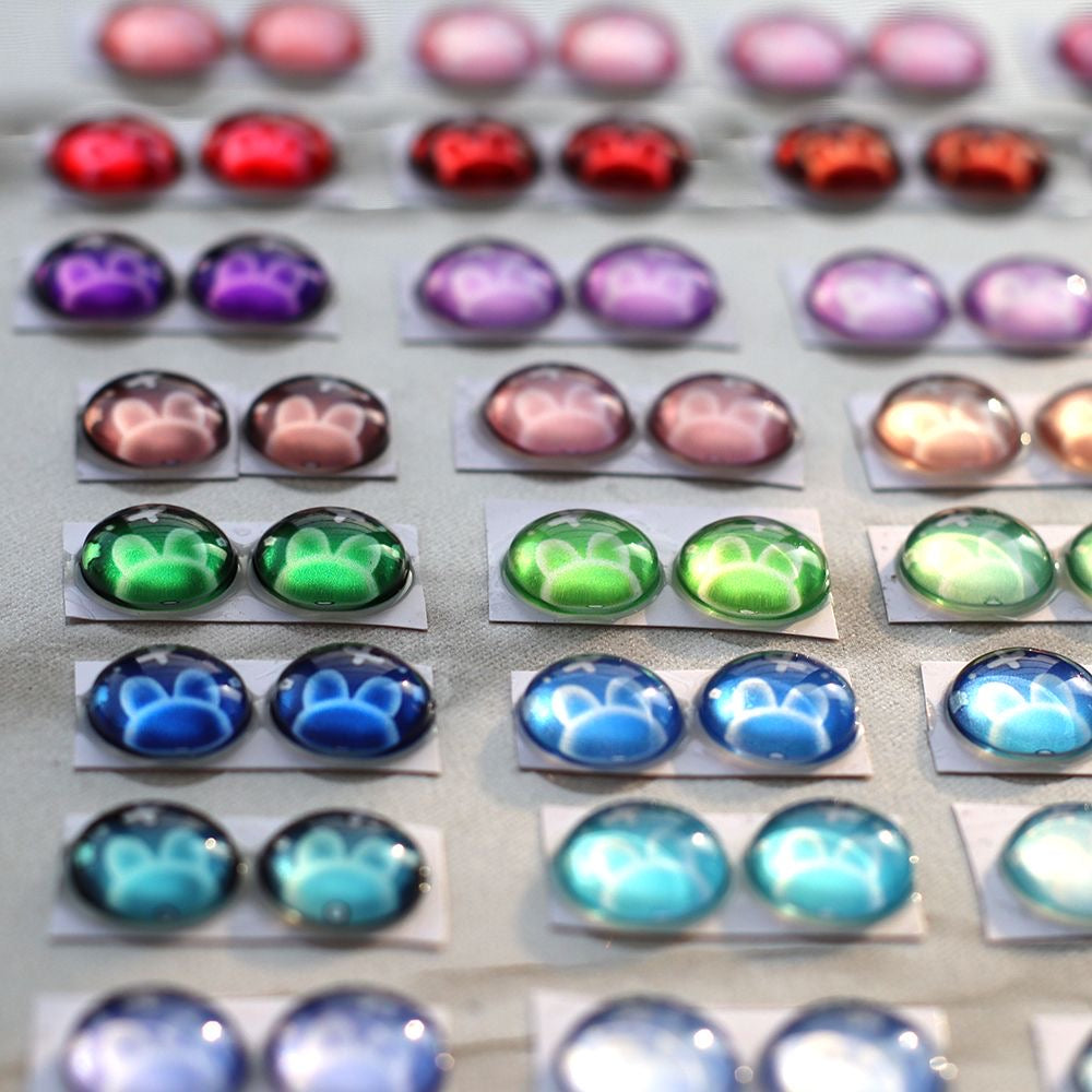 70pcs Artificial  Eyes for Squishy Dolls Yarn Art Sweater