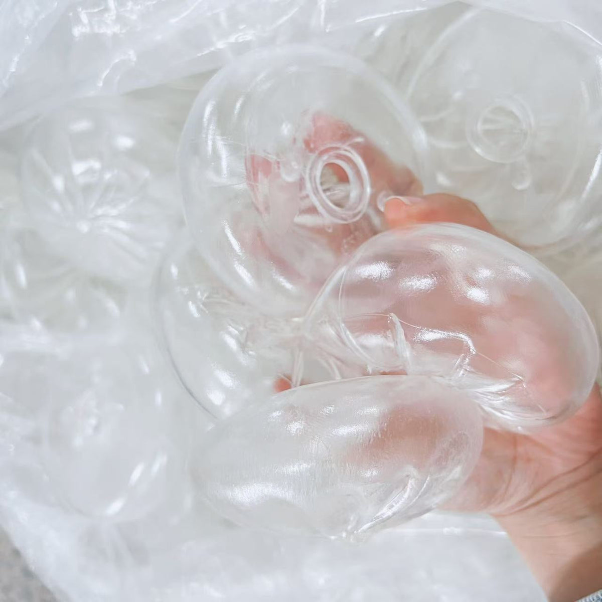 Baozi Transparent Stress Ball Skin w/ Plug