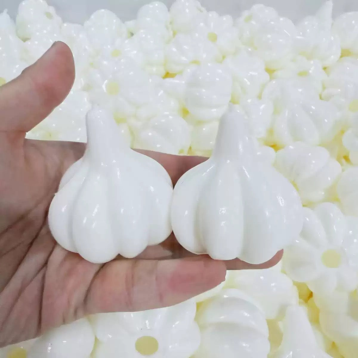 Garlic Bulb Stress Ball Skin w/ Plug