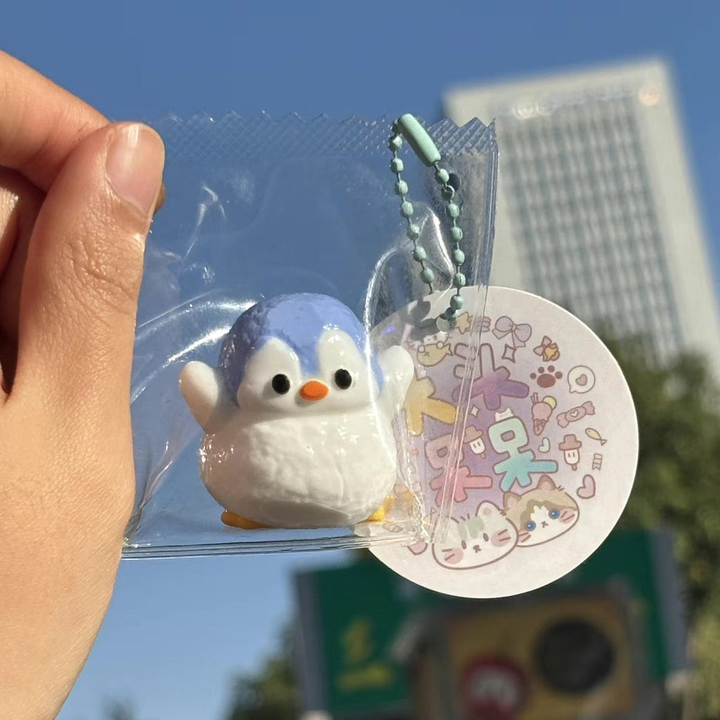 15g Mini Penguin Mold Silicone Squishy Mold with Octopus Mold