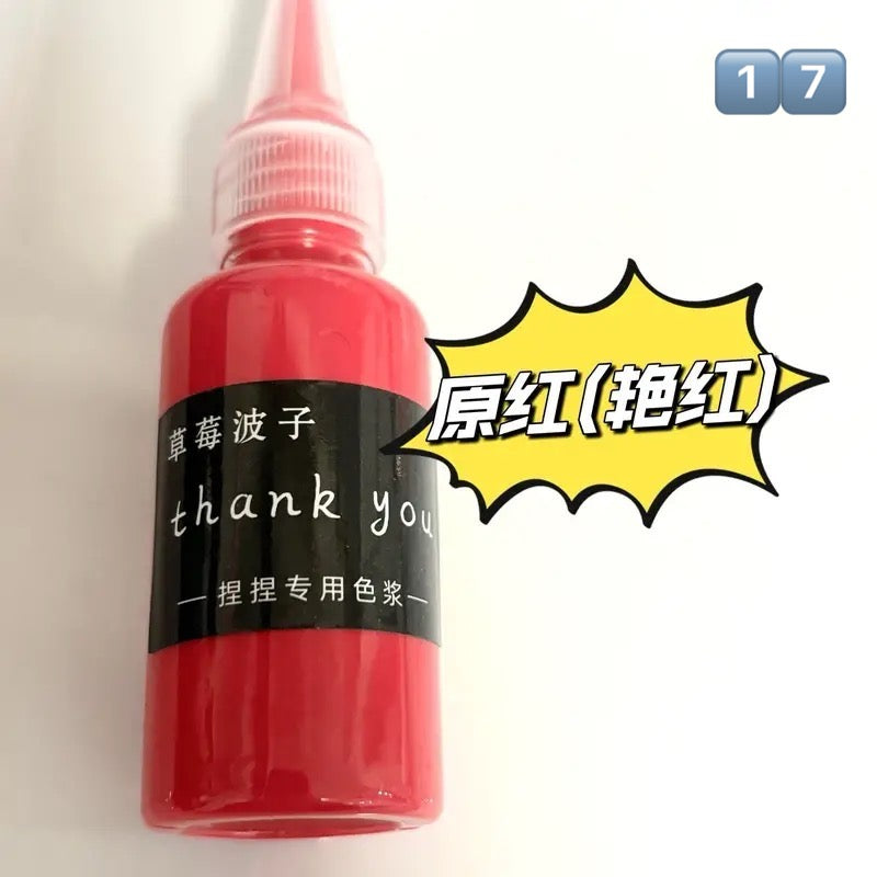29 Colors Oil Based Silicone Color Dye Macaron Color Paste for Silicone Squishy-30g Each