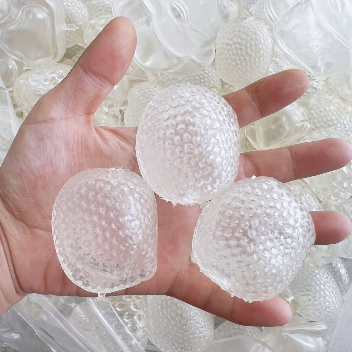 Strawberry Stress Ball Skin w/ Plug