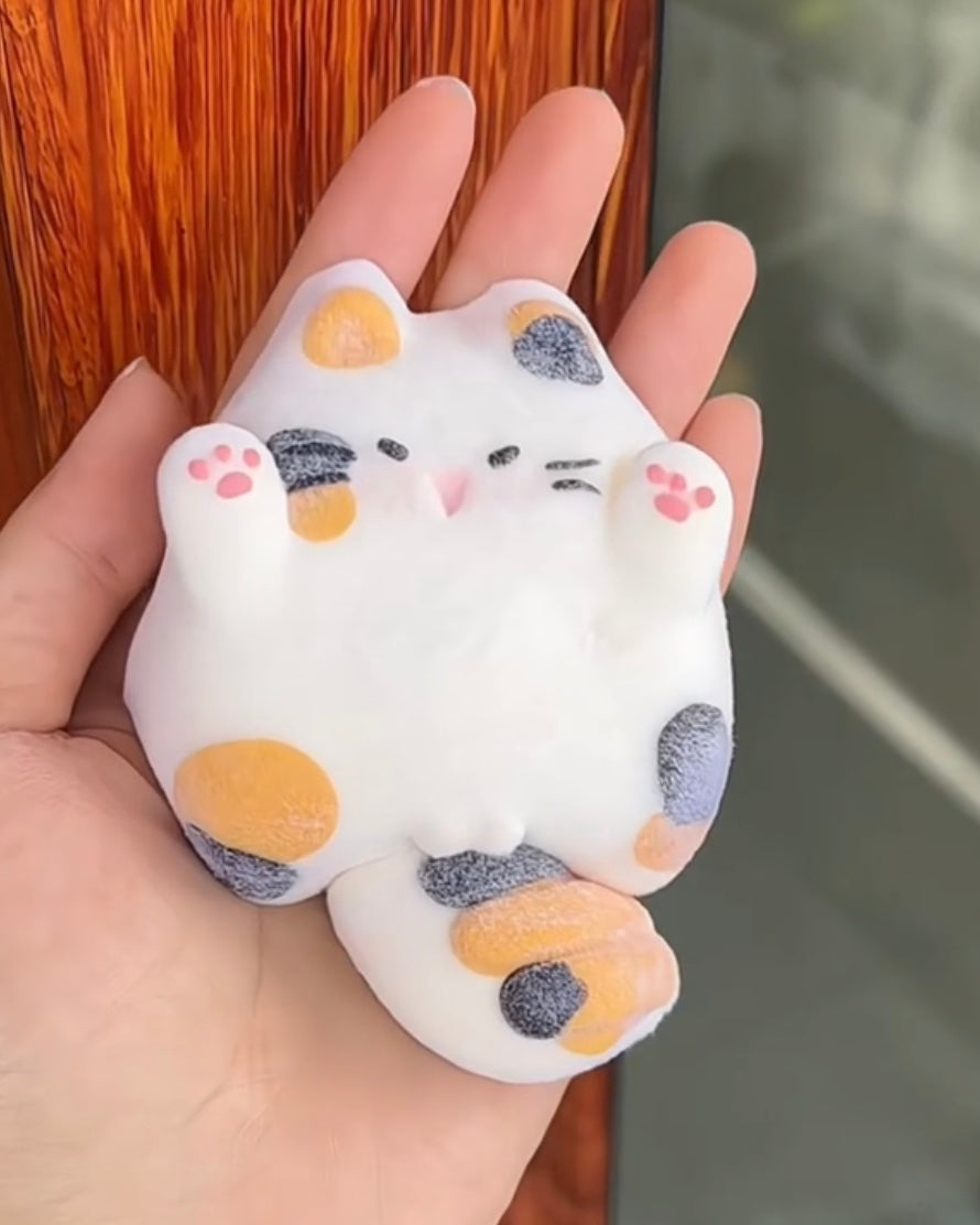 Calico Cat Squishy Stress Relief Decompression Toy