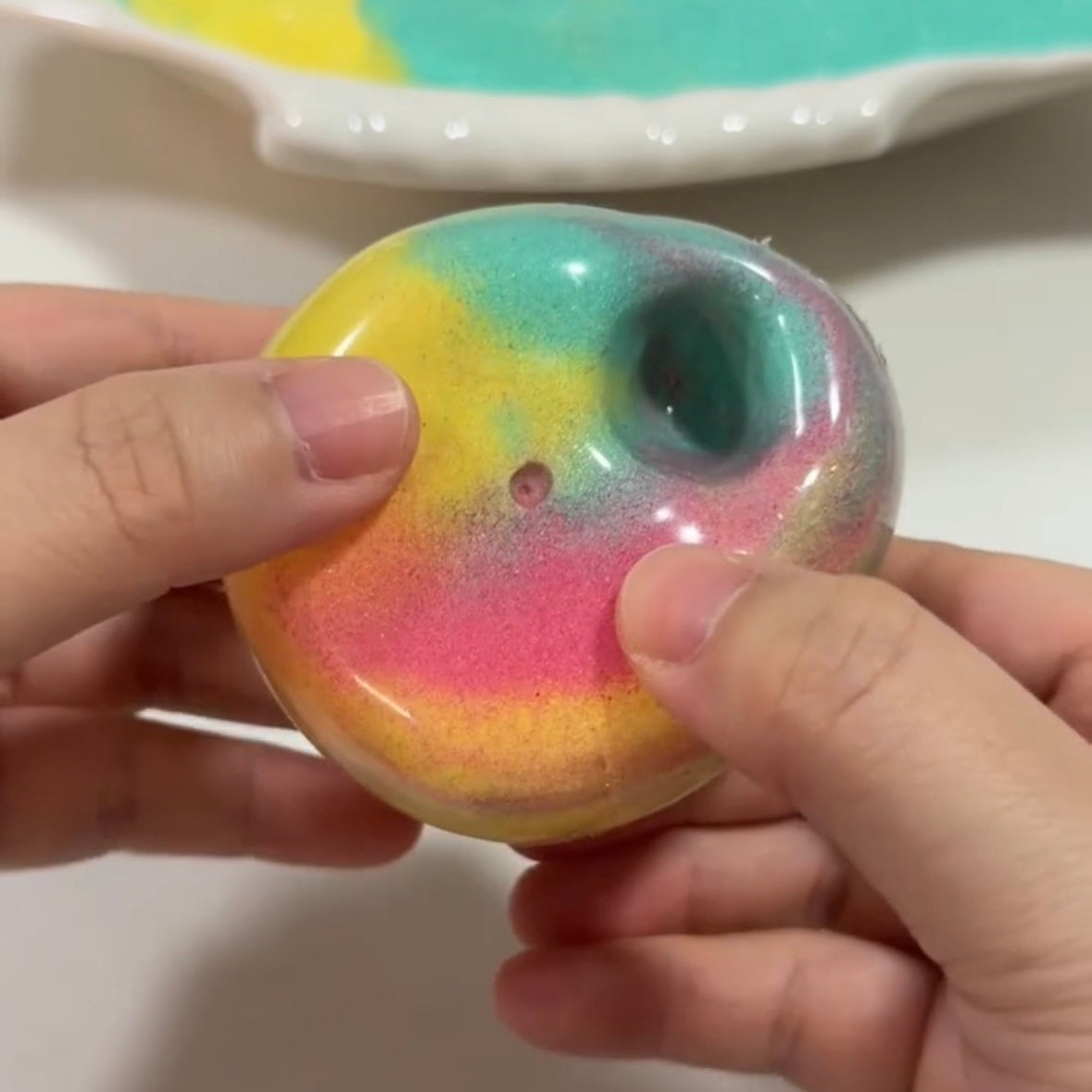 Handmade Satisfying Sound Stress Ball