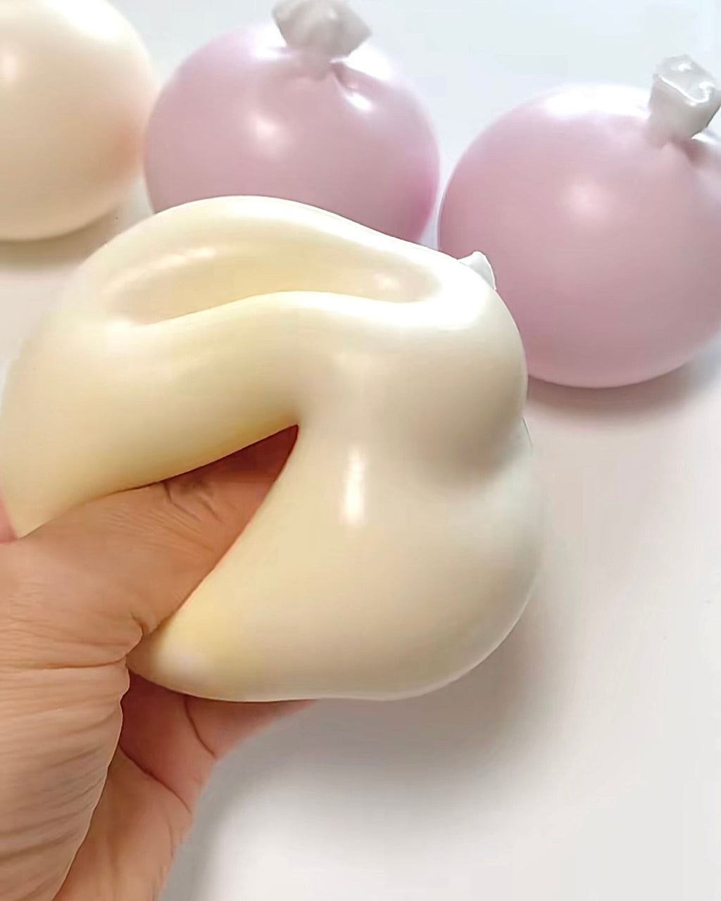 Pastel Clay Stress Ball Squishy Stress Relief Decompression Toy