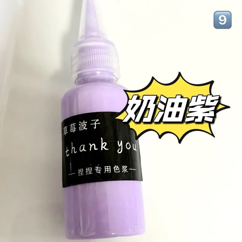 29 Colors Oil Based Silicone Color Dye Macaron Color Paste for Silicone Squishy-30g Each
