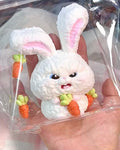 Rabbit Snowball Squishy Stress Relief Decompression Toy