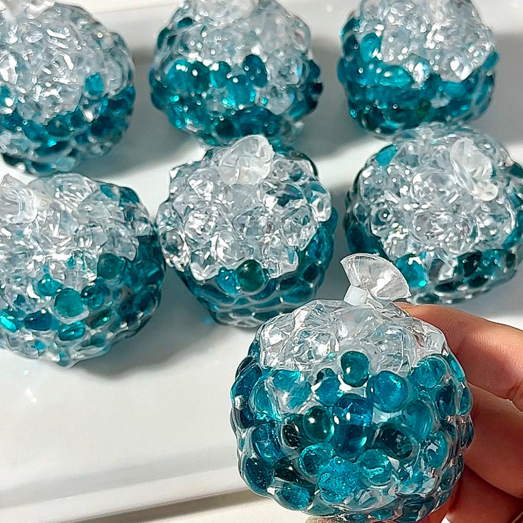 Stress Ball Glass Filler Squishy Stress Relief Decompression Toy