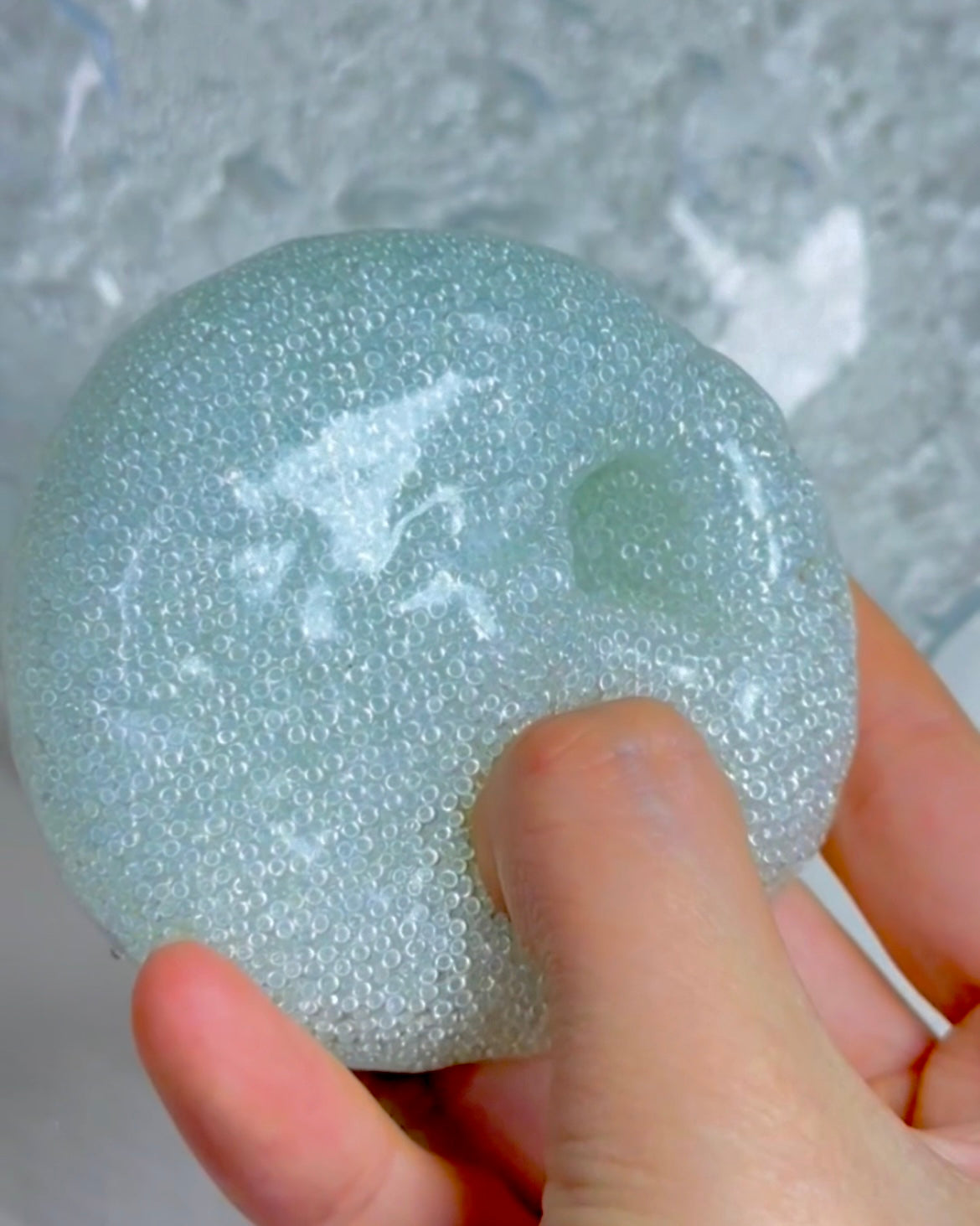 Stress Ball Beads Filling Squishy Stress Relief Decompression Toy