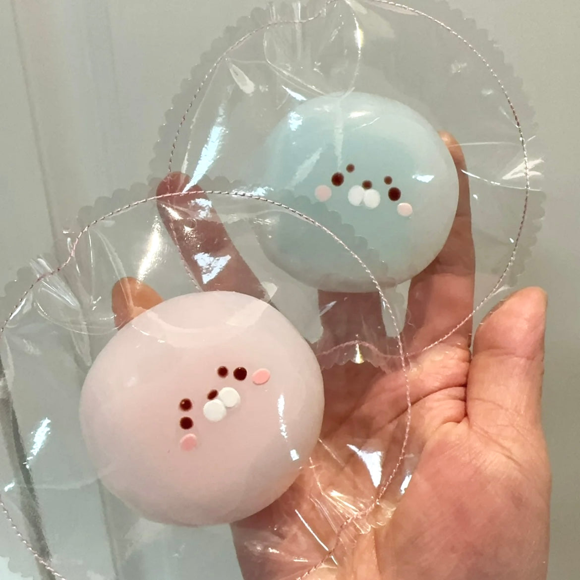 Mochi Squishy Keychain Stress Relief Decompression Toy
