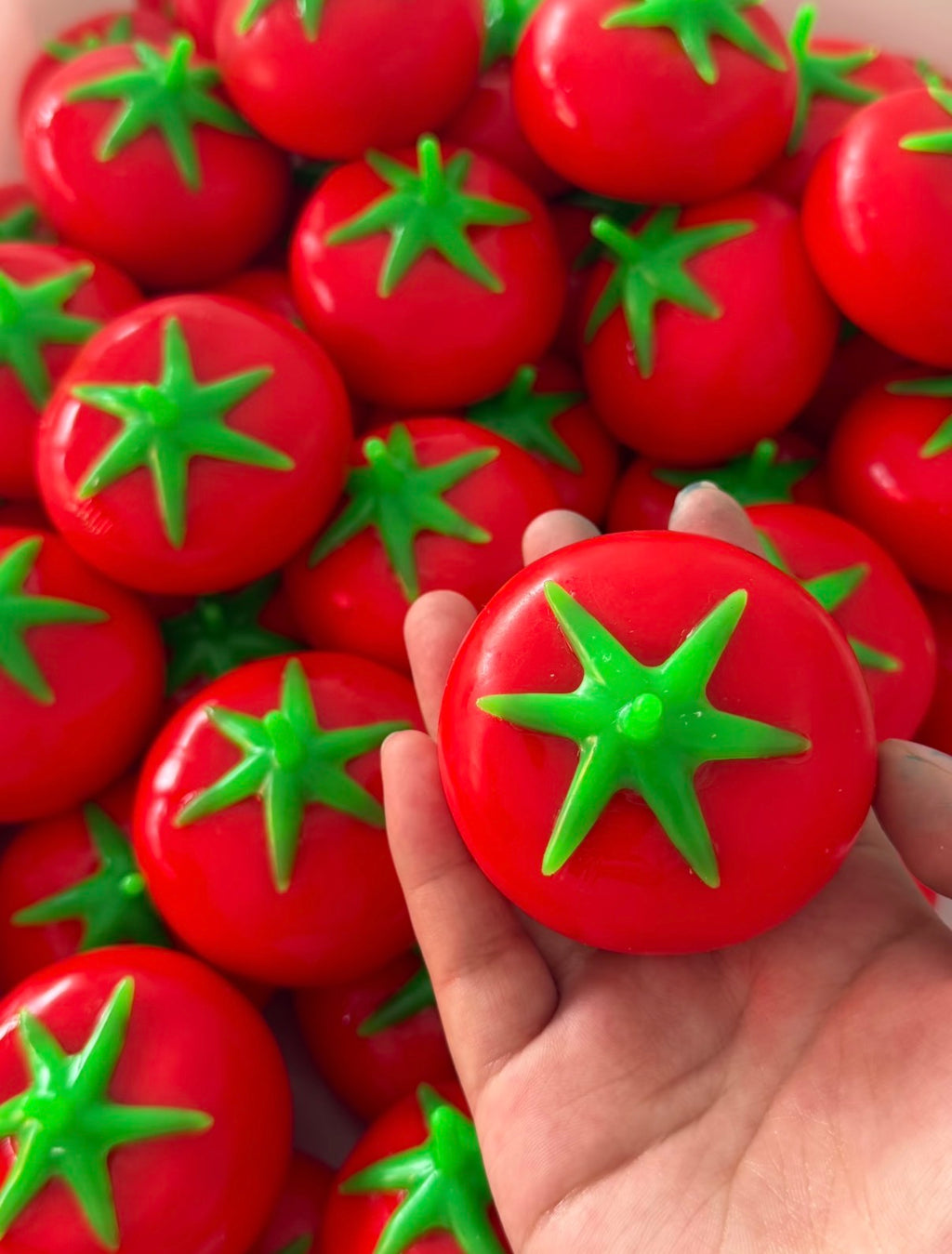 Crunchy Tomato Stress Ball Squishy Stress Relief FidgetToy
