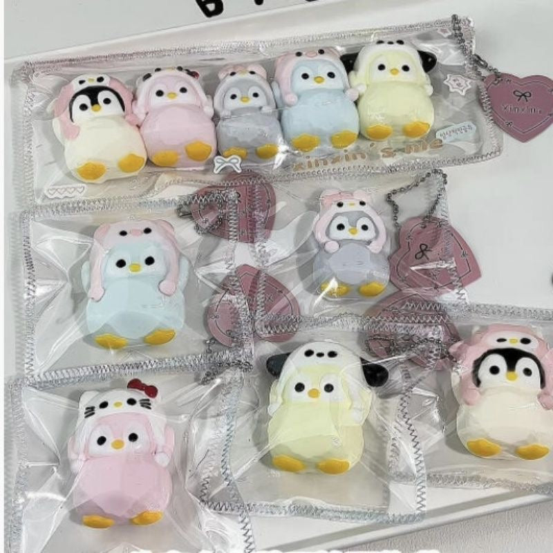 Mini Penguin Silicone Molds