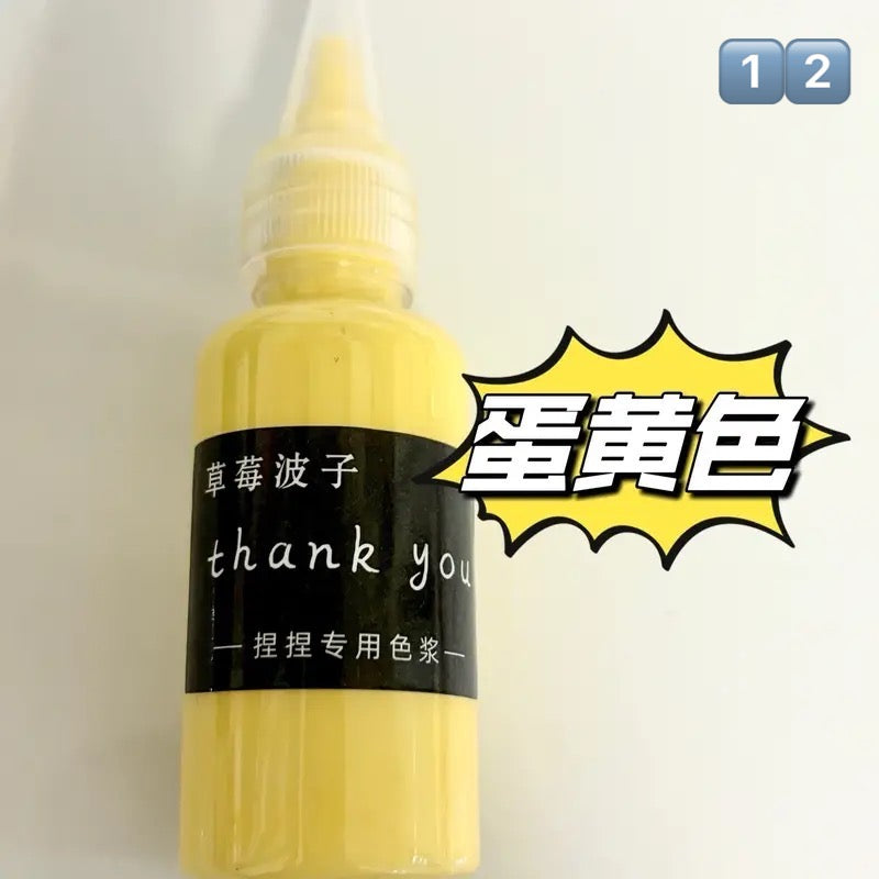 29 Colors Oil Based Silicone Color Dye Macaron Color Paste for Silicone Squishy-30g Each