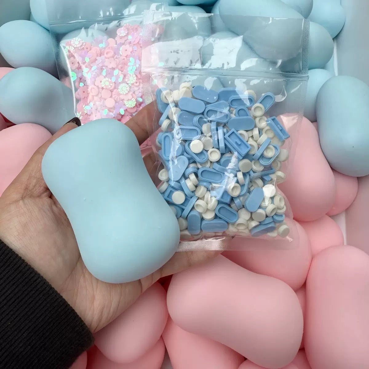 Crunchy Soap Stress Ball Squishy Stress Relief Decompression Toy