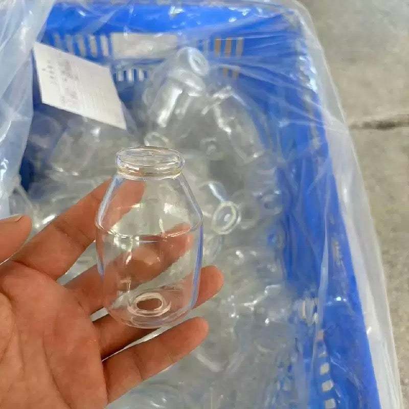 Glass Milk Bottle Stress Ball Skin w/ Plug