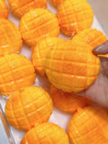 Stress Ball Melon Bread Squishy Stress Relief Decompression Toy