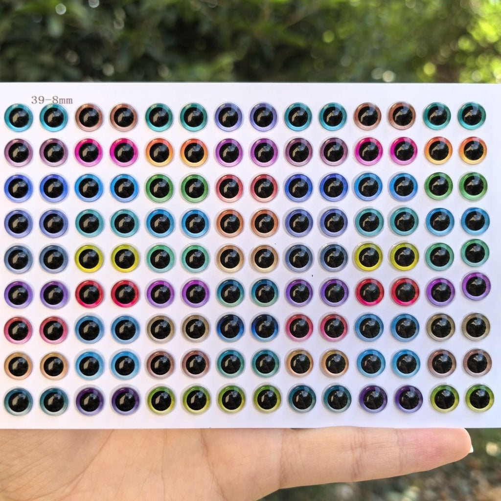 120pcs Artificial Eyes for Squishy Dolls Yarn Art Sweater
