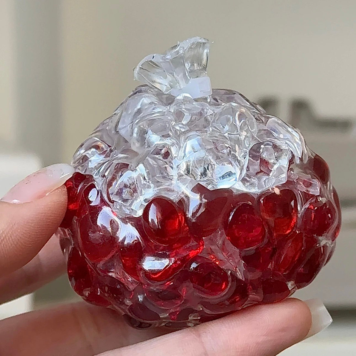 Stress Ball Glass Filler Squishy Stress Relief Decompression Toy